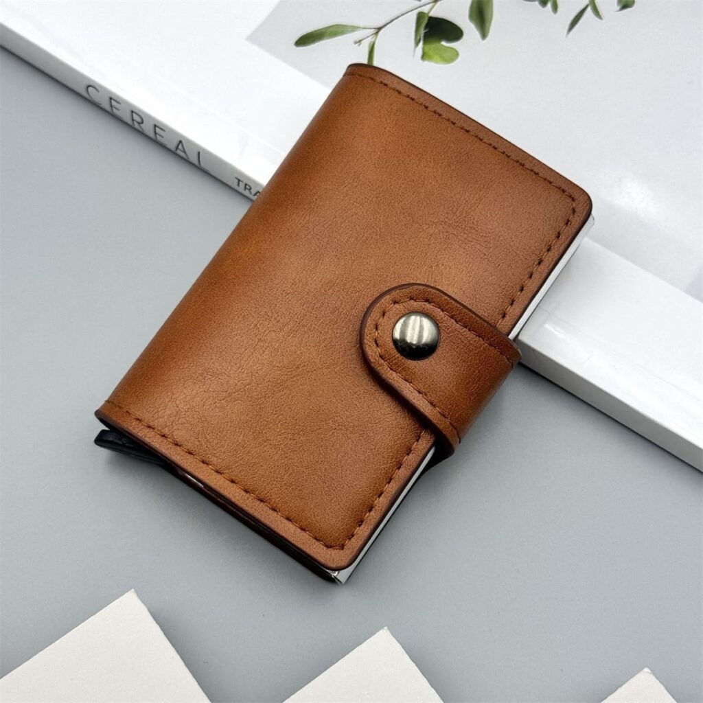 Tri Fold Aluminium Card Holder
